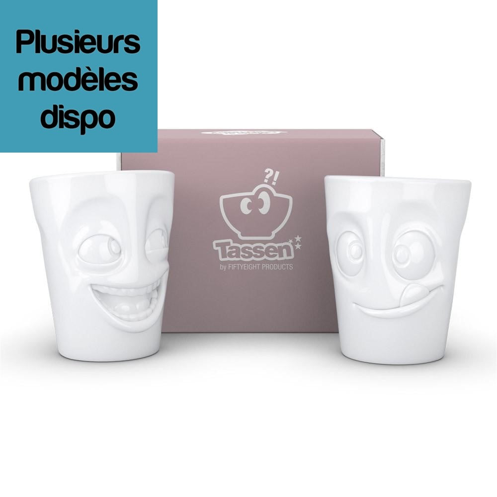 Duo Mugs sans anse Tassen 350ml (Disponible en boutique)