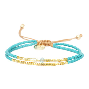 Bracelet Belle mais pas que "Blue Ibiza" 2302