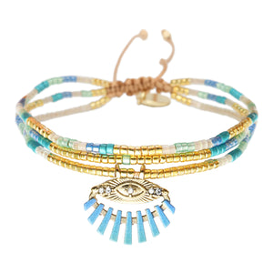 Bracelet Belle mais pas que "Blue Ibiza" 2310