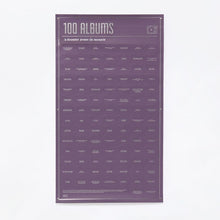 Charger l&#39;image dans la galerie, Affiche interactive Les 100 albums à écouter absolument(Disponible en boutique)
